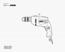 Skil 6001 spare parts