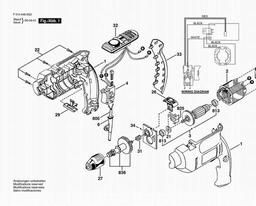 Skil 6466 spare parts