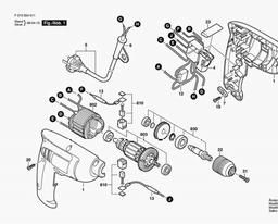 Skil 6545 spare parts