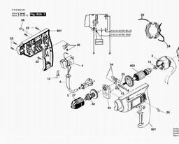 Skil 6600 H1 spare parts