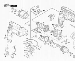 Skil 6616 spare parts