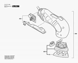 Skil 7115 spare parts