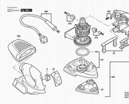 Skil 7207 spare parts