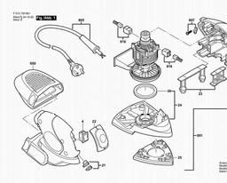 Skil 7208 spare parts