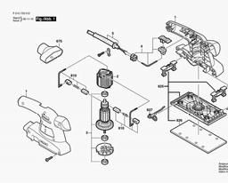 Skil 7335 spare parts