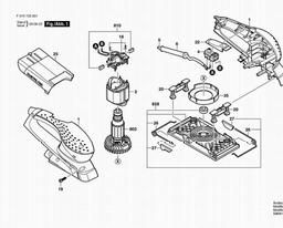Skil 7350 spare parts
