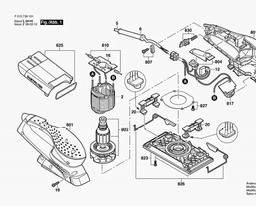 Skil 7361 spare parts
