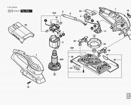 Skil 7365 spare parts