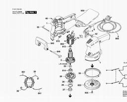 Skil 7400 H1 spare parts