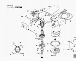 Skil 7400 H1 spare parts