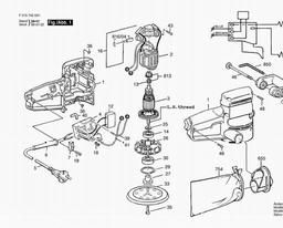 Skil 7425 spare parts