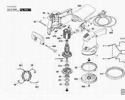 Skil 7430 H1 spare parts