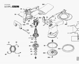 Skil 7435 H1 spare parts