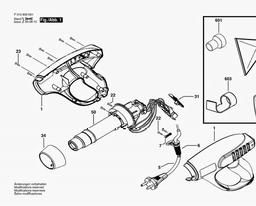 Skil 8000 spare parts
