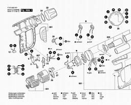 Skil 8004 spare parts