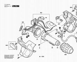Skil 8005 spare parts