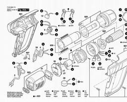 Skil 8007 spare parts