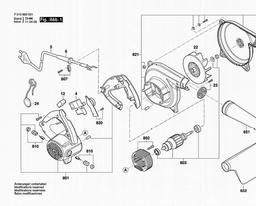 Skil 8600 spare parts