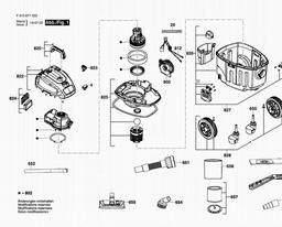 Skil 8715 spare parts