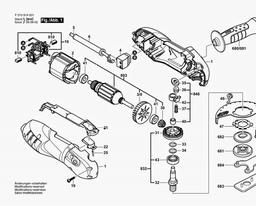 Skil 9145 spare parts