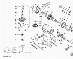 Skil 9645 spare parts