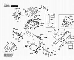 Bosch LAWNMOWER CONCORDE 32 spare parts