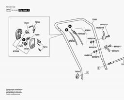 Qualcast CLASSIC ELECTRIC 30 spare parts