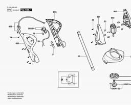 Qualcast TRIMLITE 23 spare parts