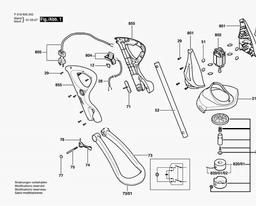 Qualcast TRIMLITE 23SE spare parts