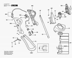 Qualcast TRIMLITE 23XSE spare parts