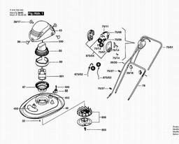 Qualcast EASI-LITE 28 spare parts