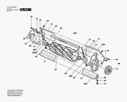Atco 10 BLADE CASSETTE 14" spare parts