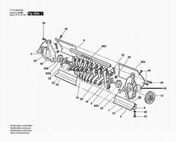 Qualcast SCARIFIER CASETTE 17" spare parts