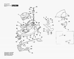 Qualcast TURBO 40 spare parts