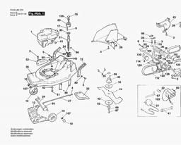 Qualcast TURBO 40SK spare parts