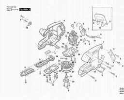 Qualcast HEDGEMASTER 380 spare parts