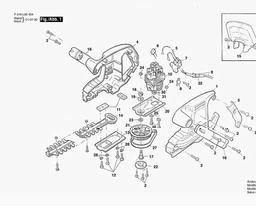 Qualcast HEDGEMASTER 380PLUS spare parts