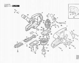 Qualcast HEDGEMASTER 430 PLUS spare parts