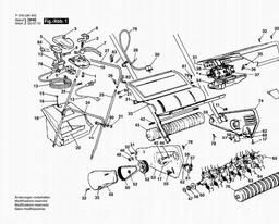 Qualcast LAWNRAKE RE 35 spare parts