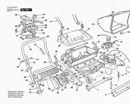 Qualcast CONCORDE E35DL spare parts