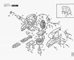 Qualcast HEDGEMASTER 380 PLUS spare parts