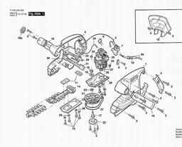 Qualcast HEDGEMASTER 480 PLUS spare parts