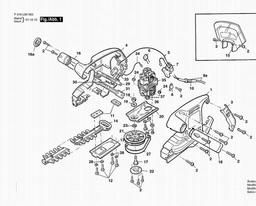 Atco HEDGE CUTTER 19 spare parts