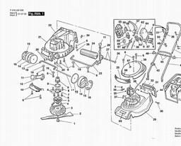 Qualcast TURBO TRAK 35 spare parts