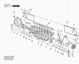 Qualcast SCARIFIER CASSETTE PETROL 43 spare parts