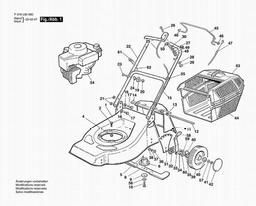 Qualcast QUADTRAK 45 spare parts
