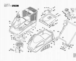 Qualcast CYCLONE 6000 spare parts