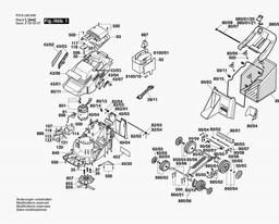 Atco RICHMOND 36 CORDLESS spare parts