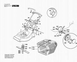 Qualcast QUADTRAK 45 spare parts