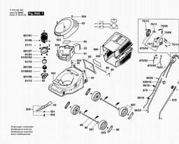 Qualcast QUADTRAK 30 spare parts